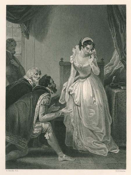 Lady Jane Grey Declining the Crown